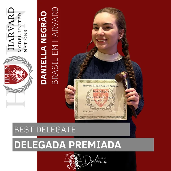 Mentorado premiado do Instituto Diplomun
