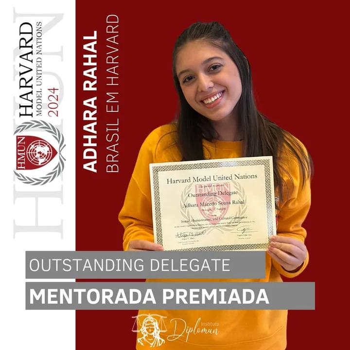 Mentorado premiado do Instituto Diplomun