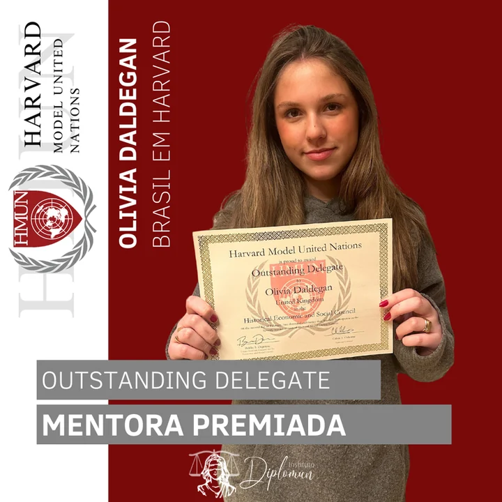 Mentorado premiado do Instituto Diplomun