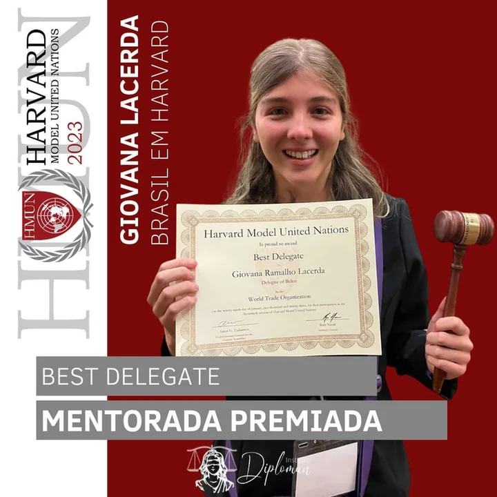 Mentorado premiado do Instituto Diplomun