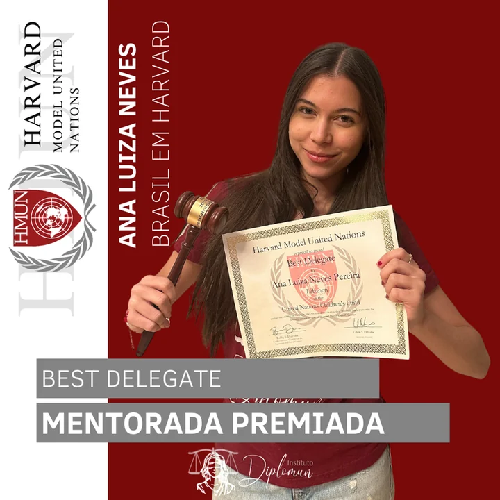 Mentorado premiado do Instituto Diplomun