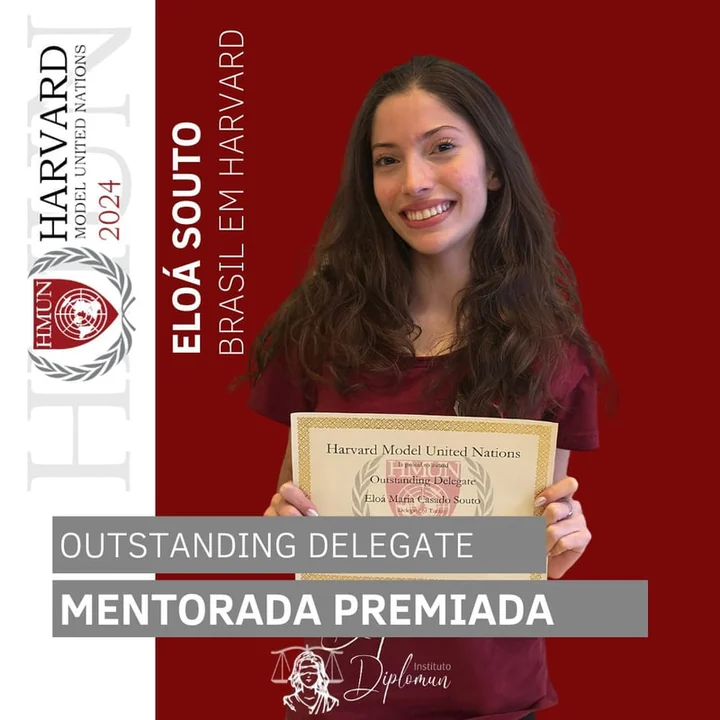 Mentorado premiado do Instituto Diplomun